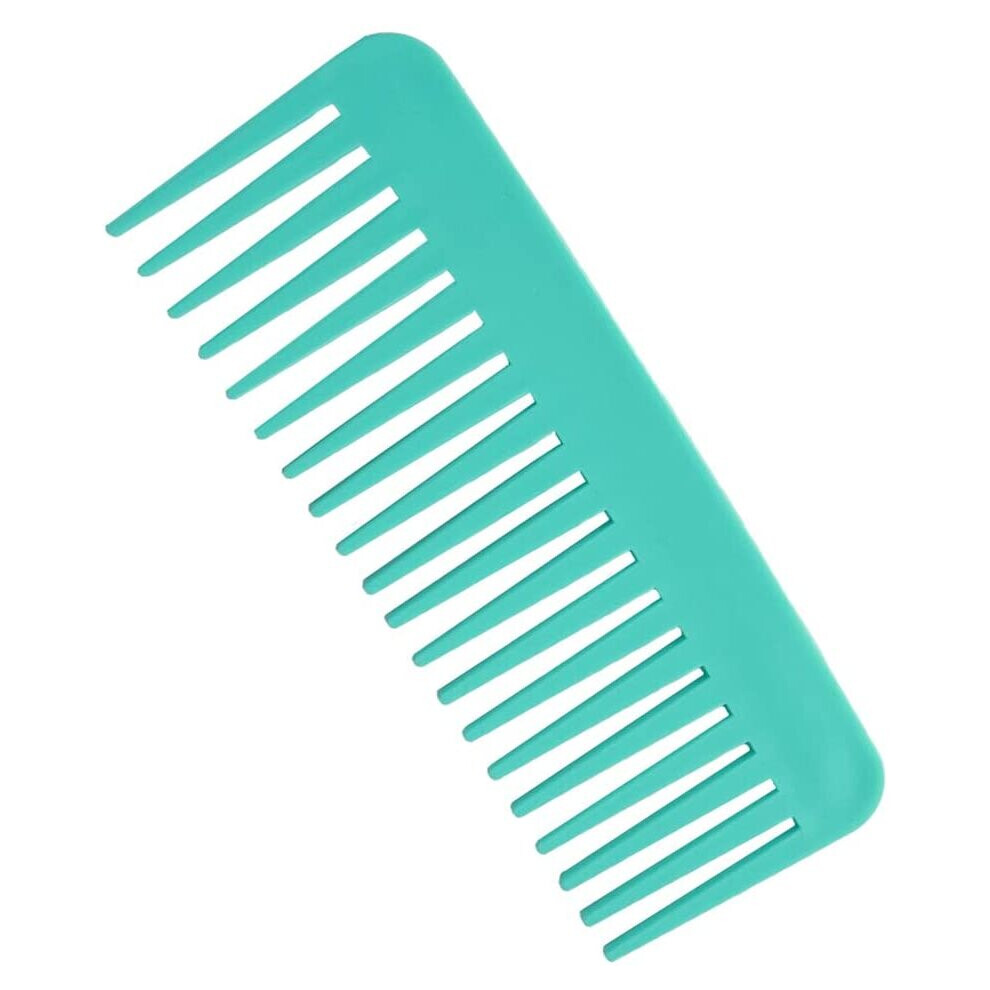 Nuangela Unisex Red Wide Tooth Hair Comb No Static, Detangling Styling Comb For Long Curly Hair, No Handle Round Teeth, Uce Hair Loss,...