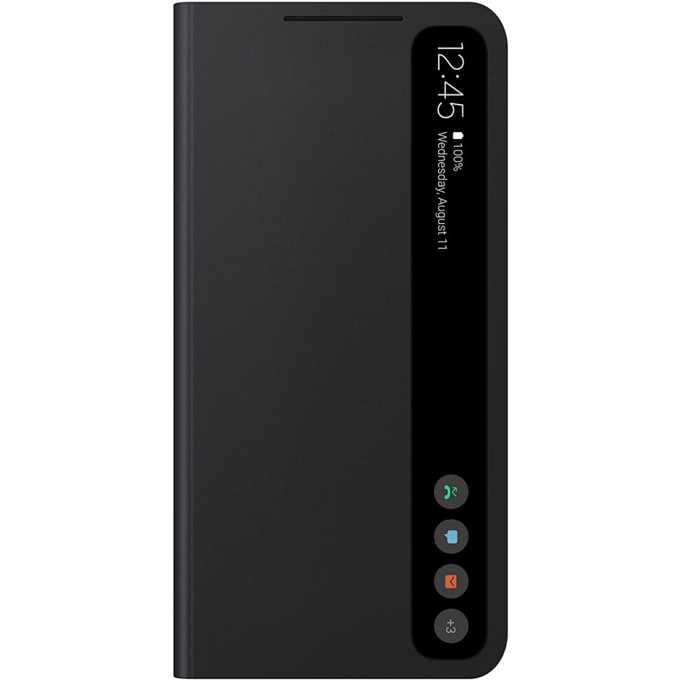 Samsung Galaxy S21 FE Smart Clear View Cover - Samsung Original Case - Graphite