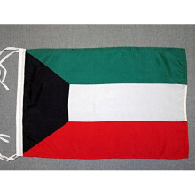 AZ FLAG Kuwait Flag 18'' x 12'' cords - Kuwaiti SMALL flags 30 x 45cm - Banner 18x12 in