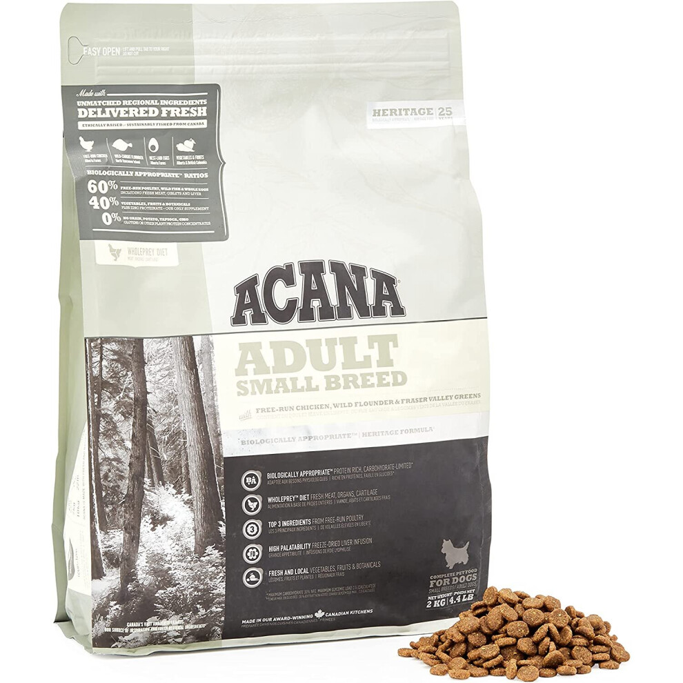 Acana Food For Adult Dog Small Breed, 2 Kg