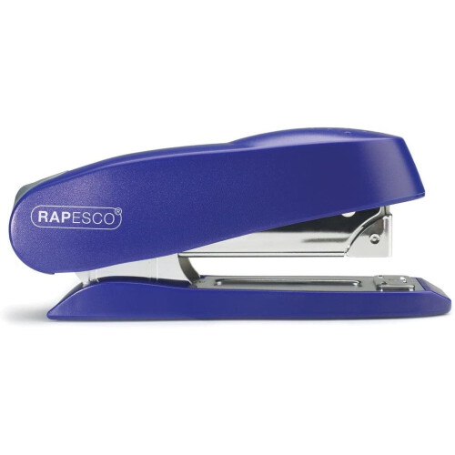 Rapesco 0237 Luna Half Strip Executive Front Loading Stapler - Blue 2