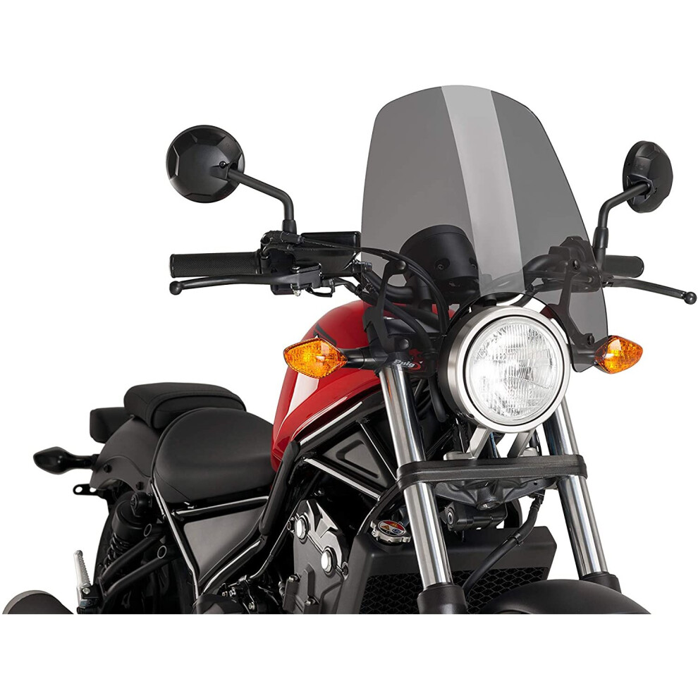 Puig 9462F Windshield Naked New Generation Touring, Smoke Dark 8436571711205