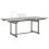 VidaXL vidaXL Solid Acacia Wood Garden Dining Table Patio Extendable Dinner Table 2