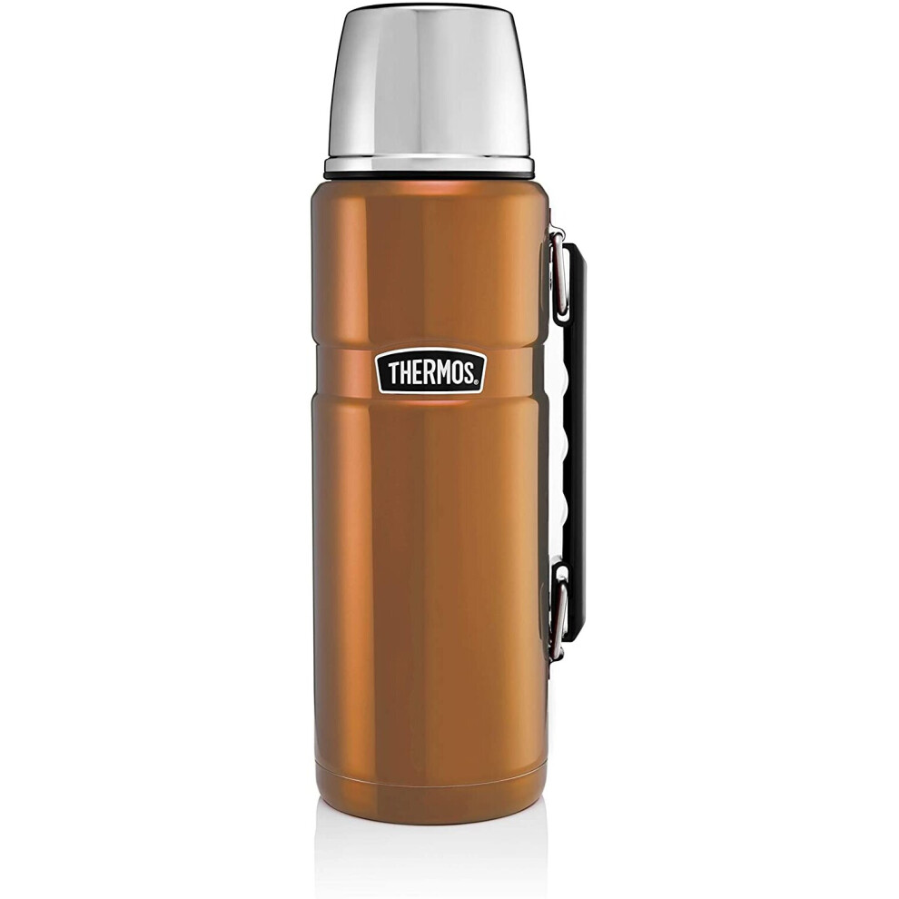 Thermos 170287 Stainless King Flask, Copper, 1.2L-image-OPC-P8Y7Y5F-NEW