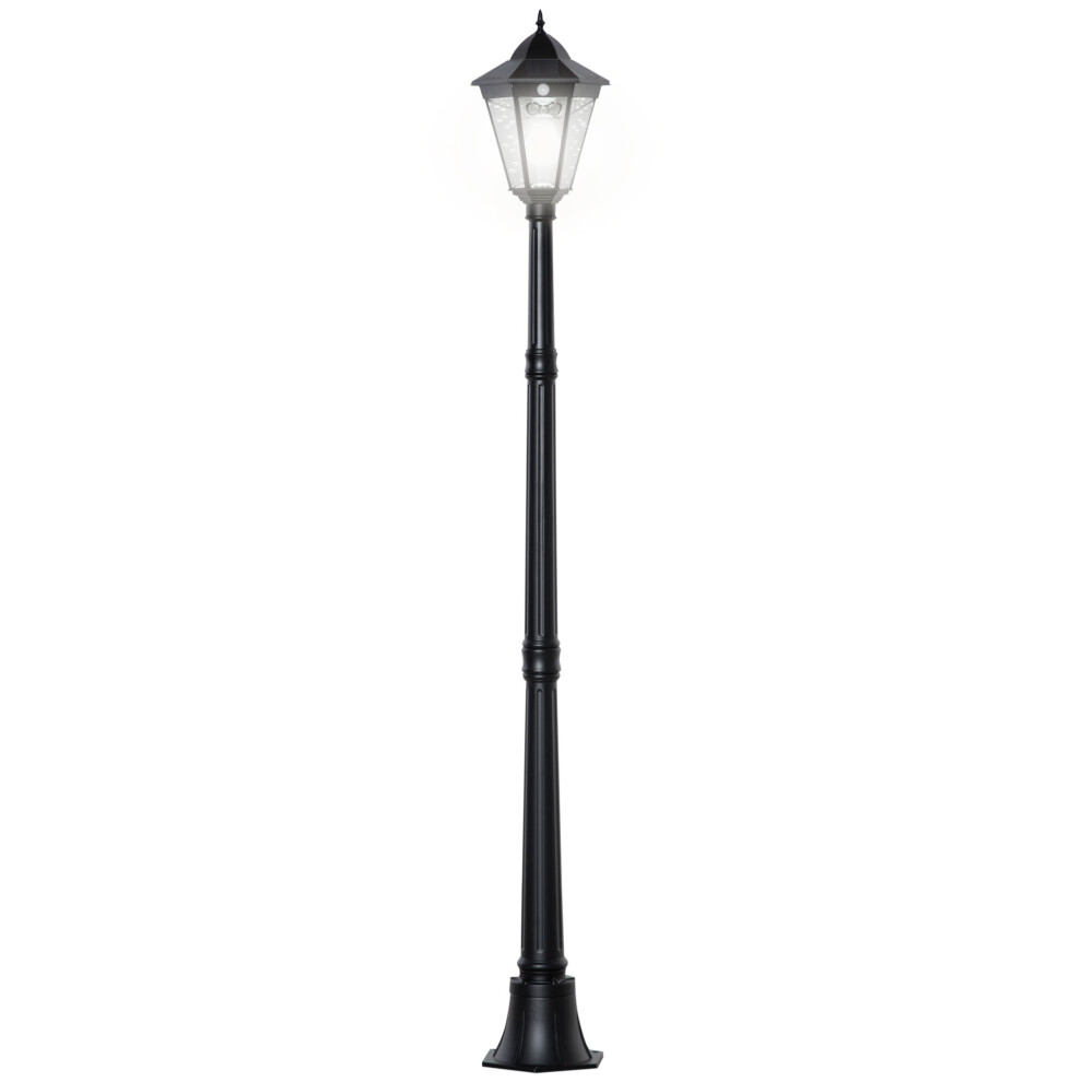 Garden Lamp Post Light Outdoor LED Solar Powered Lantern Lamp For Patio Pathway