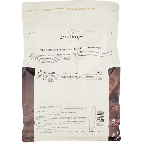 Callebaut Callebaut Cocoa Mass Easimelt 2.5Kg 2