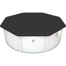 Copertura per piscina - BESTWAY - 396 cm - Rotonda - Fissaggio con corde - Previene la contaminazione