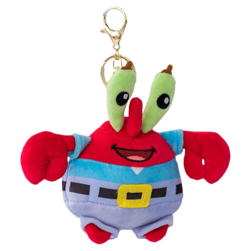 Mr. Krabs 13cm Pendant Soft Stuffed Doll Cute Gift SpongeBob