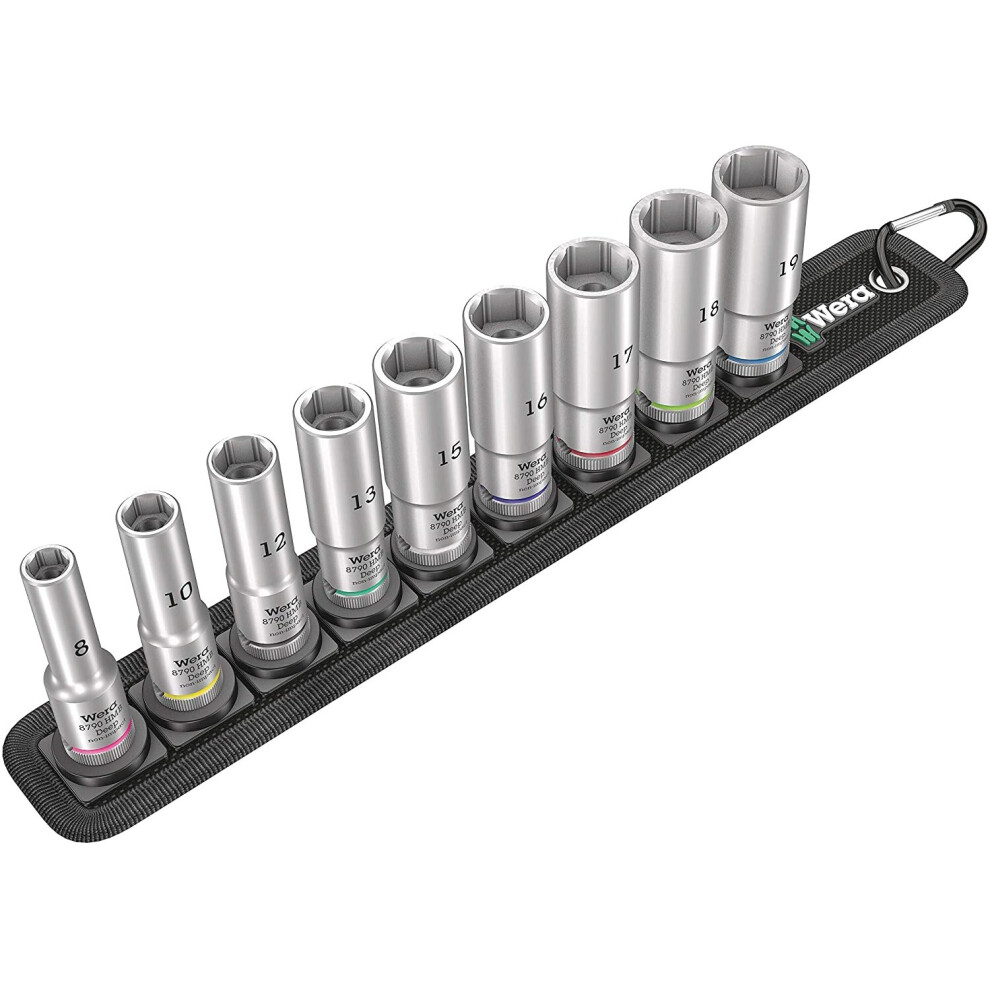 Wera 05004545001 Belt B Deep 1 Socket Set