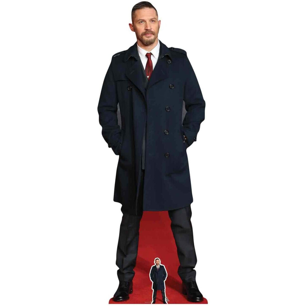 STAR CUTOUTS CS760 Tom Hardy Lifesize Cardboard Cut Out, Multicolour