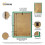 (A3 Pic (A2 Frame)) Green Picture Frame Photo Frames With White Mount Wall Art Hanging Frame Home Decor Frame 11