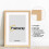 (A4 Pic (A3 Frame)) Pine Picture Frame Photo Frames With White Mount Wall Art Hanging Frame Home Decor Frame 7