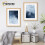 (A4 Pic (A3 Frame)) Pine Picture Frame Photo Frames With White Mount Wall Art Hanging Frame Home Decor Frame 9