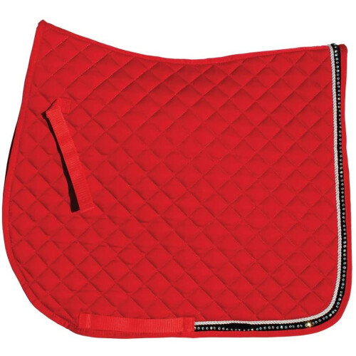 Rhinegold Elite Diamante Trim Saddle Cloth