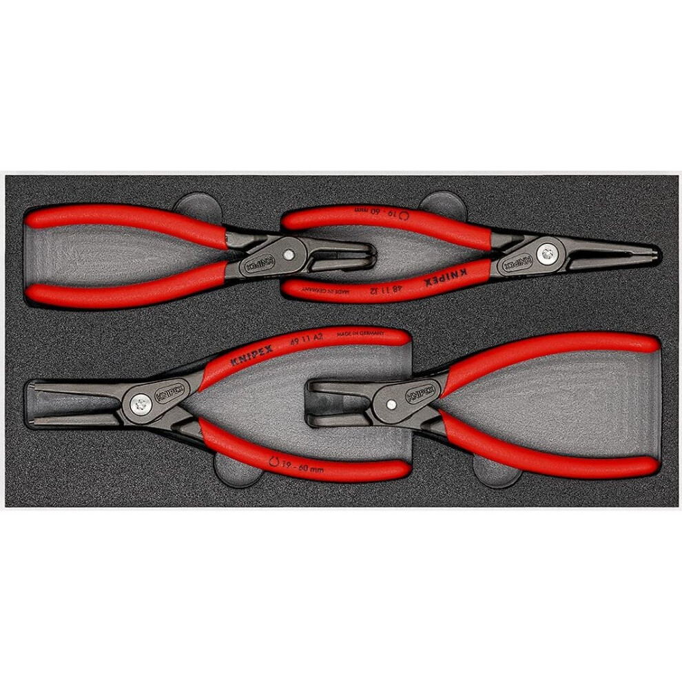 KNIPEX Set of pliers in a foam tray 00 20 01 V09