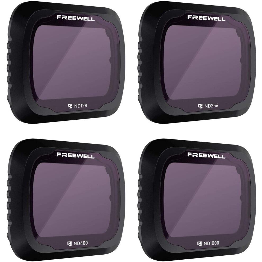 Freewell Long Exposure Photography- 4K Series - 4Pack Filters Compatible with Mavic Air 2 Drone
