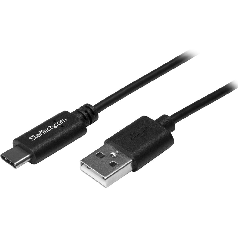 Startech.com Usb C To Usb Cable - 3 Ft / 1M - Usb A To C - Usb 2.0 Cable - Usb Adapter Cable - Usb Type C - Usb-C Cable (Usb2ac1m)