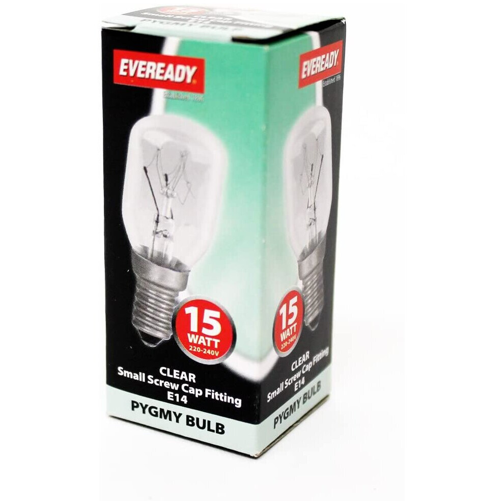 15W Clear SES E14 Pygmy Lamp pack of 20 By Spares+