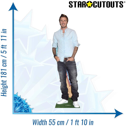 Star Cutouts Cut Out of David Beckham 1