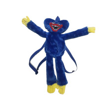 (Blue) Poppy Playtime Huggy Wuggy Plush Backpack Kissy Missy School Bag