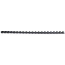 GBC CombBind Binding Combs, 10 mm, 65 Sheet Capacity, A4, 21 Ring, Black, Pack of 100, 4028175