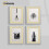 (A3 Pic (A2 Frame)) Silver Picture Frame Photo Frames With Ivory Mount Wall Art Hanging Frame Home Decor Frame 10