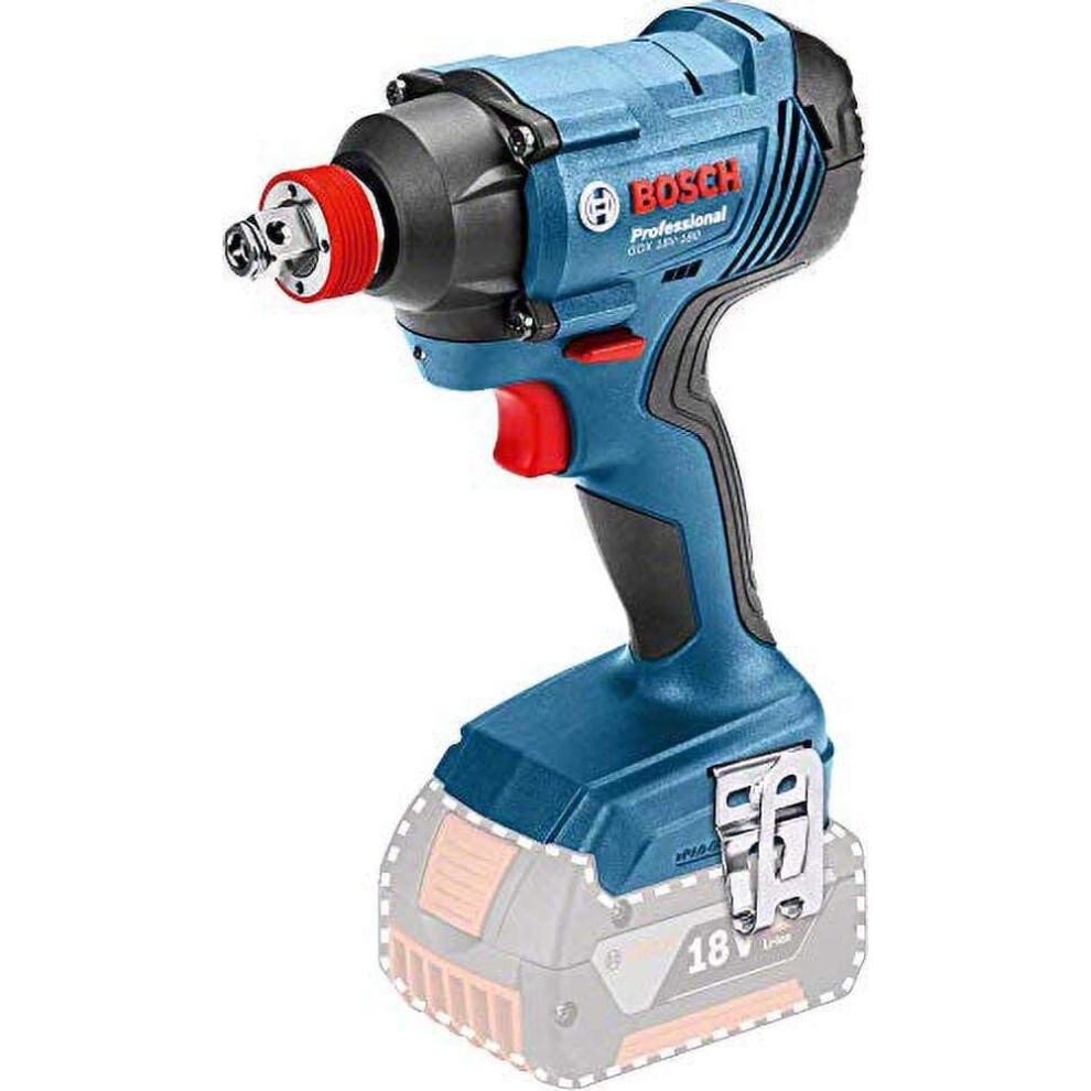 Bosch Professional 18 V System Rotary Impact Wrench GDX 18 V - 180 (without Battery, 18 V, Max. Torque: 180 Nm, in Box)