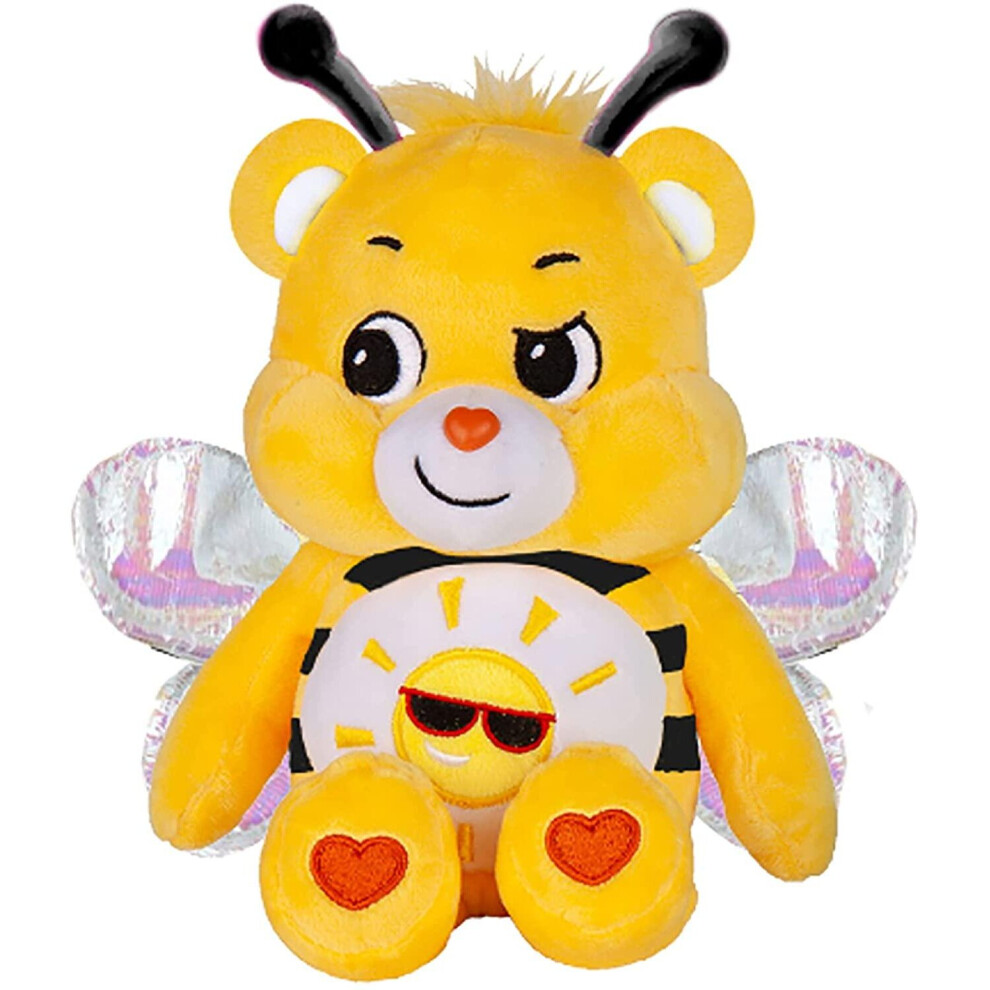 Care Bears 9'' Bean Sort Plush Bumble Bee Funshine Toy