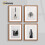(A3 Pic (A2 Frame)) Walnut Picture Frame Photo Frames With White Mount Wall Art Hanging Frame Home Decor Frame 10