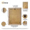 (A3 Pic (A2 Frame)) Walnut Picture Frame Photo Frames With White Mount Wall Art Hanging Frame Home Decor Frame 7