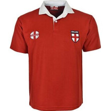 (Red, 4XL) Mens England Football T-Shirt Size S to 5XL