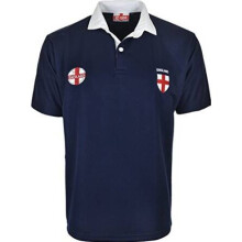 (Navy Blue, 2XL) Mens England Football T-Shirt Size S to 5XL
