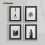 (A3 Pic (A2 Frame)) Silver Picture Frame Photo Frames With Black Mount Wall Art Hanging Frame Home Decor Frame 10