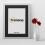 (A3 Pic (A2 Frame)) Silver Picture Frame Photo Frames With Black Mount Wall Art Hanging Frame Home Decor Frame 7