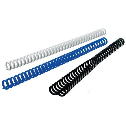 GBC ClickBind Binding Spines, 12 mm, 95 Sheet Capacity, A4, 34 Ring, White, 388057E 1