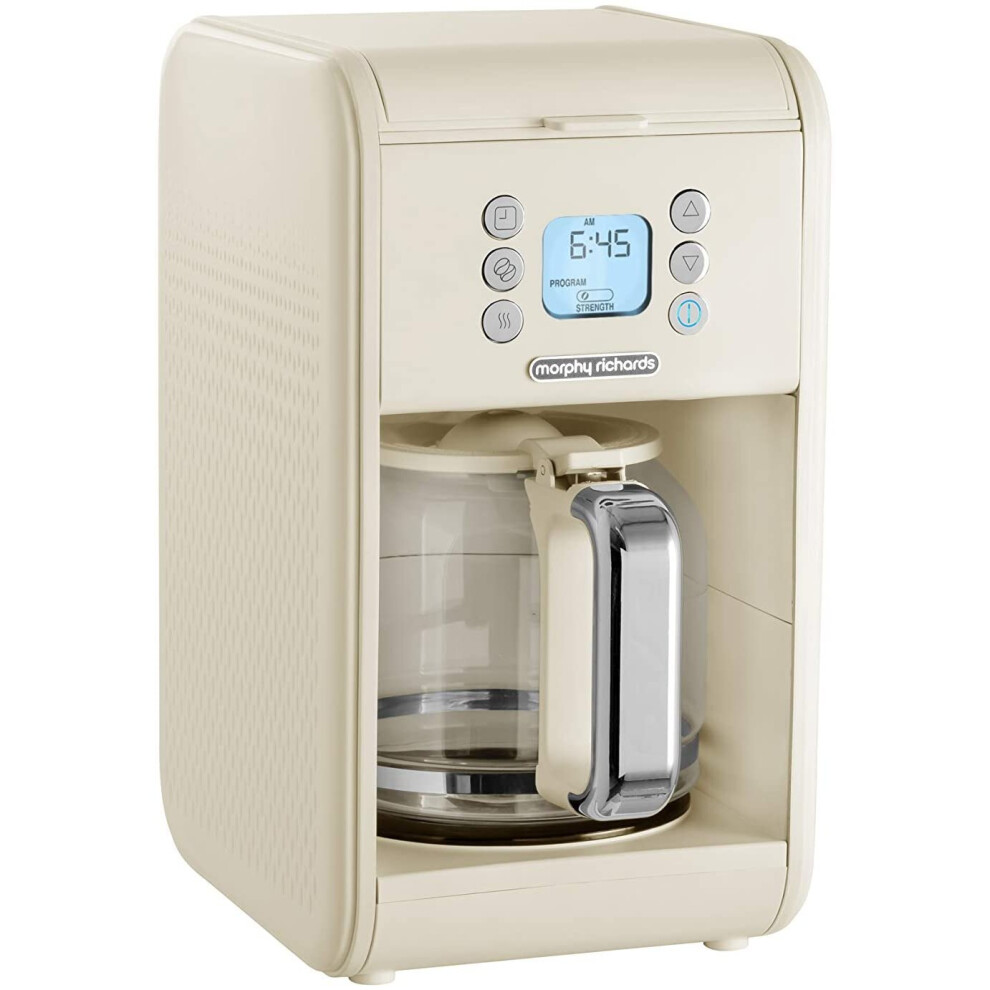 Morphy Richards 163006 Verve Pour Over Filter Coffee Machine, Cream