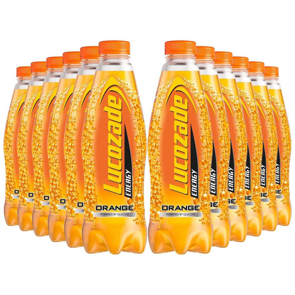 Lucozade 12X900ml Energy Drink Orange