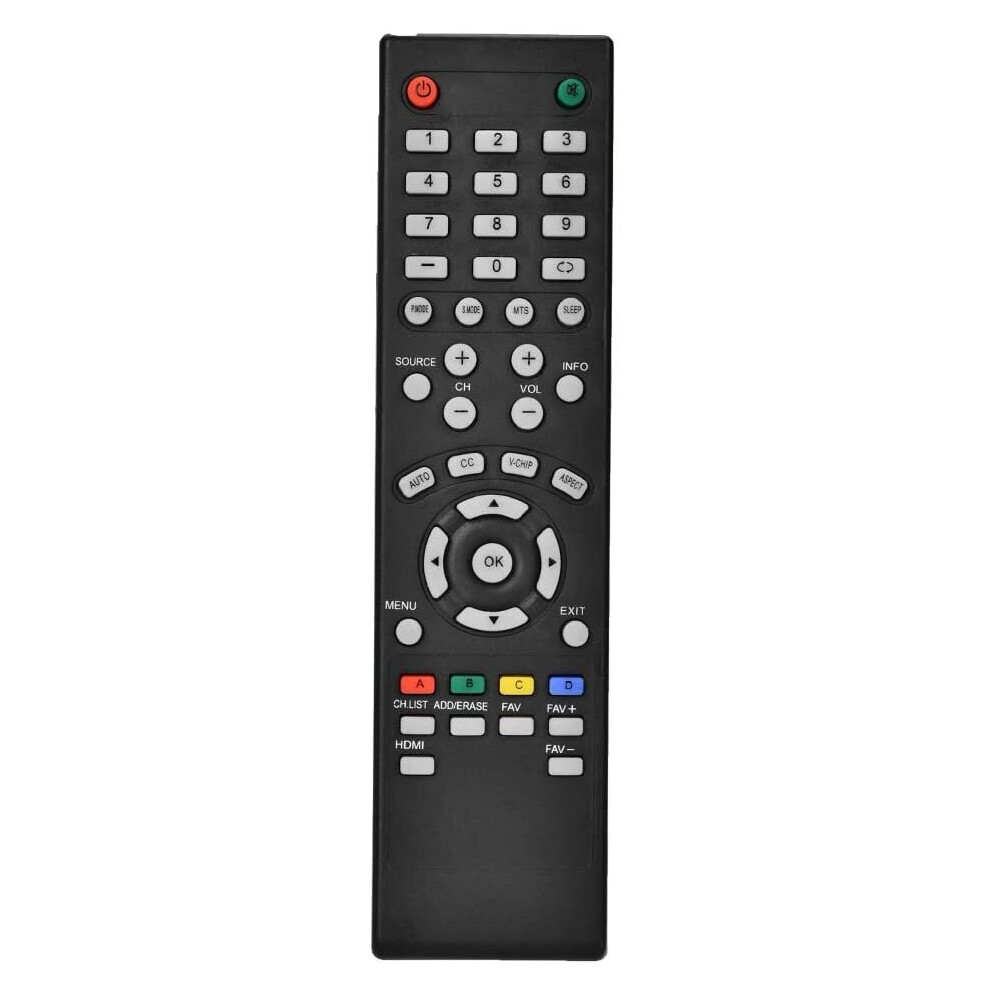 Universal Tv Remote Control For Seiki, Replacement Seiki Tv Remote Controller; 8M Transmission Distance, Black 717444685099