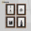 (A3 Pic (A2 Frame)) Rustic Oak Picture Frame Photo Frames With Black Mount Wall Art Hanging Frame Home Decor Frame 10
