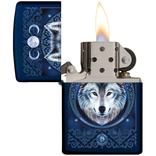 Zippo Zippo Lighter, Brass, Black, 5.5 x 3.5 x 1 cm 2