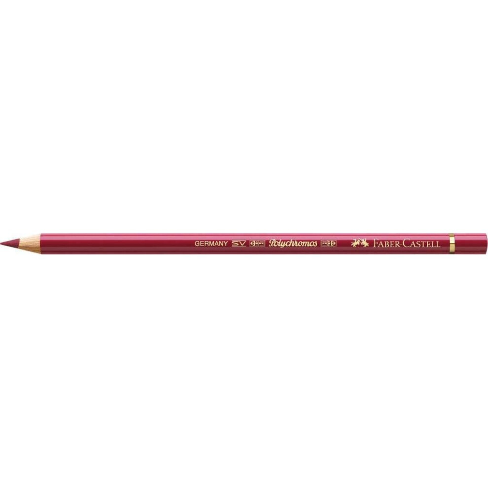 Faber-Castell Polychromos Artists' Single Pencil - Colour 225 Dark Red