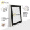 (A2 Pic (A1 Frame)) White Picture Frame Photo Frames With Black Mount Wall Art Hanging Frame Home Decor Frame 2