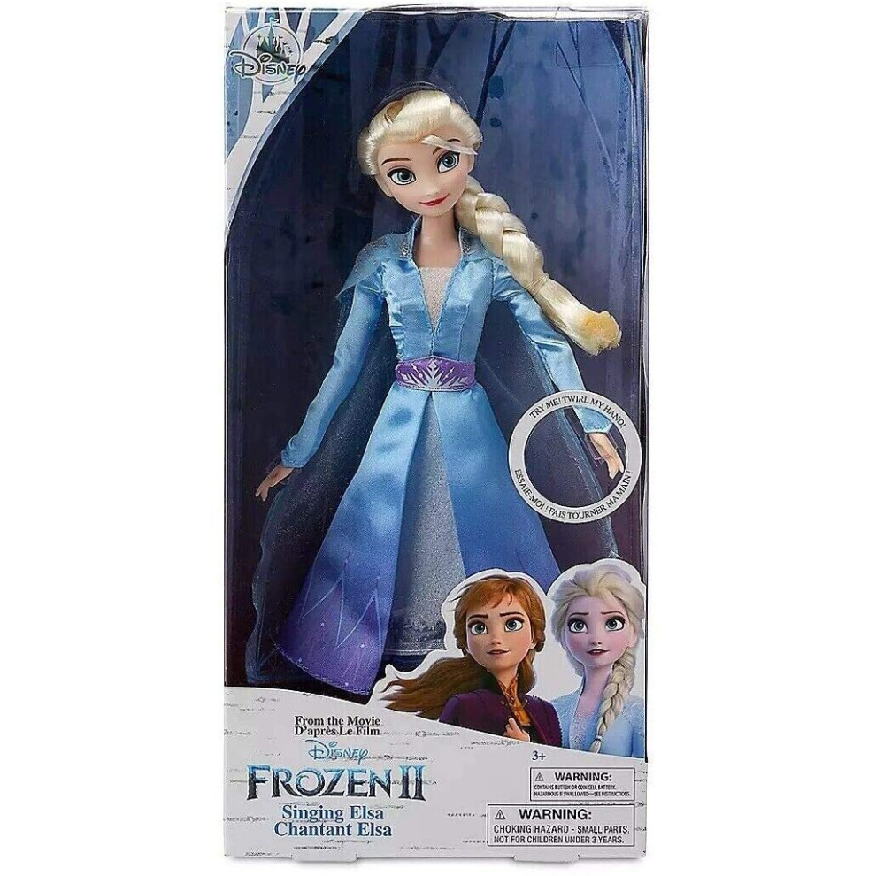 Disney Frozen Singing Elsa Classic Doll Inspired By Disney Frozen 2