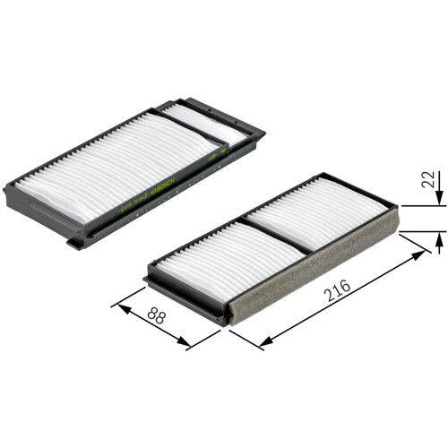 Bosch Bosch M2163 Cabin Filter Standard 1