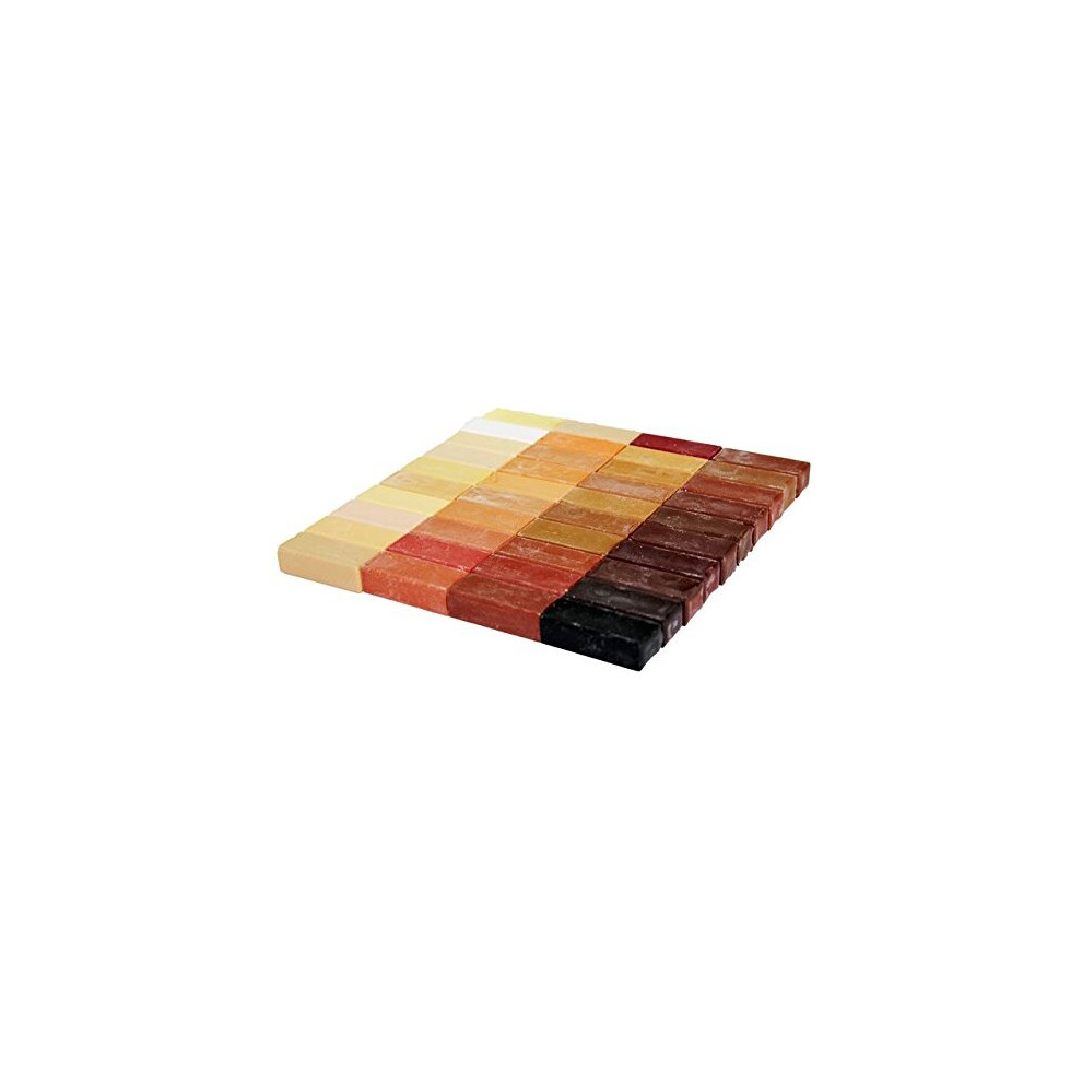 Konig Wax Filler Sticks 40 X 4Cm Wood Colours (#130) Hardwax 5902060408107
