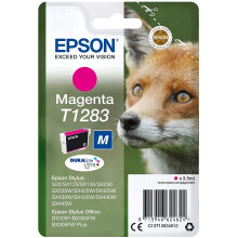 Epson T1283 Magenta Fox Genuine, DURABrite Ultra Ink Cartridge, Amazon Dash Replenishment Ready