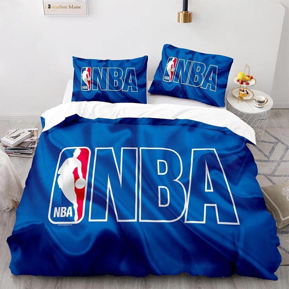 (Style 09, Double) Basketball Bedding Single Double King Duvet Cover