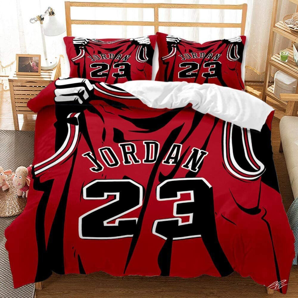 (Style 01, Double) Basketball Bedding Single Double King Duvet Cover