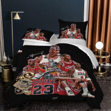 (Style 03, Double) Basketball Bedding Single Double King Duvet Cover