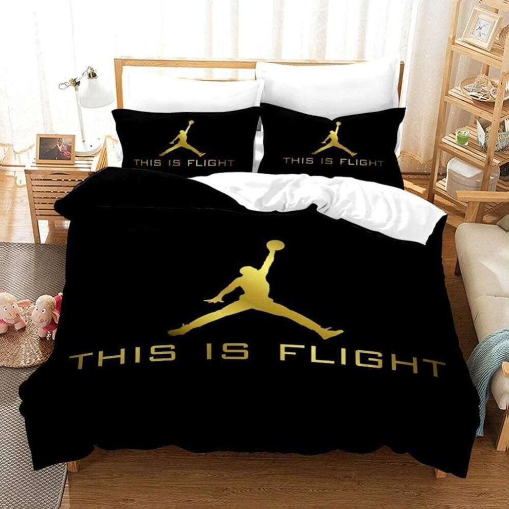 (Style 18, Double) Basketball Bedding Single Double King Duvet Cover